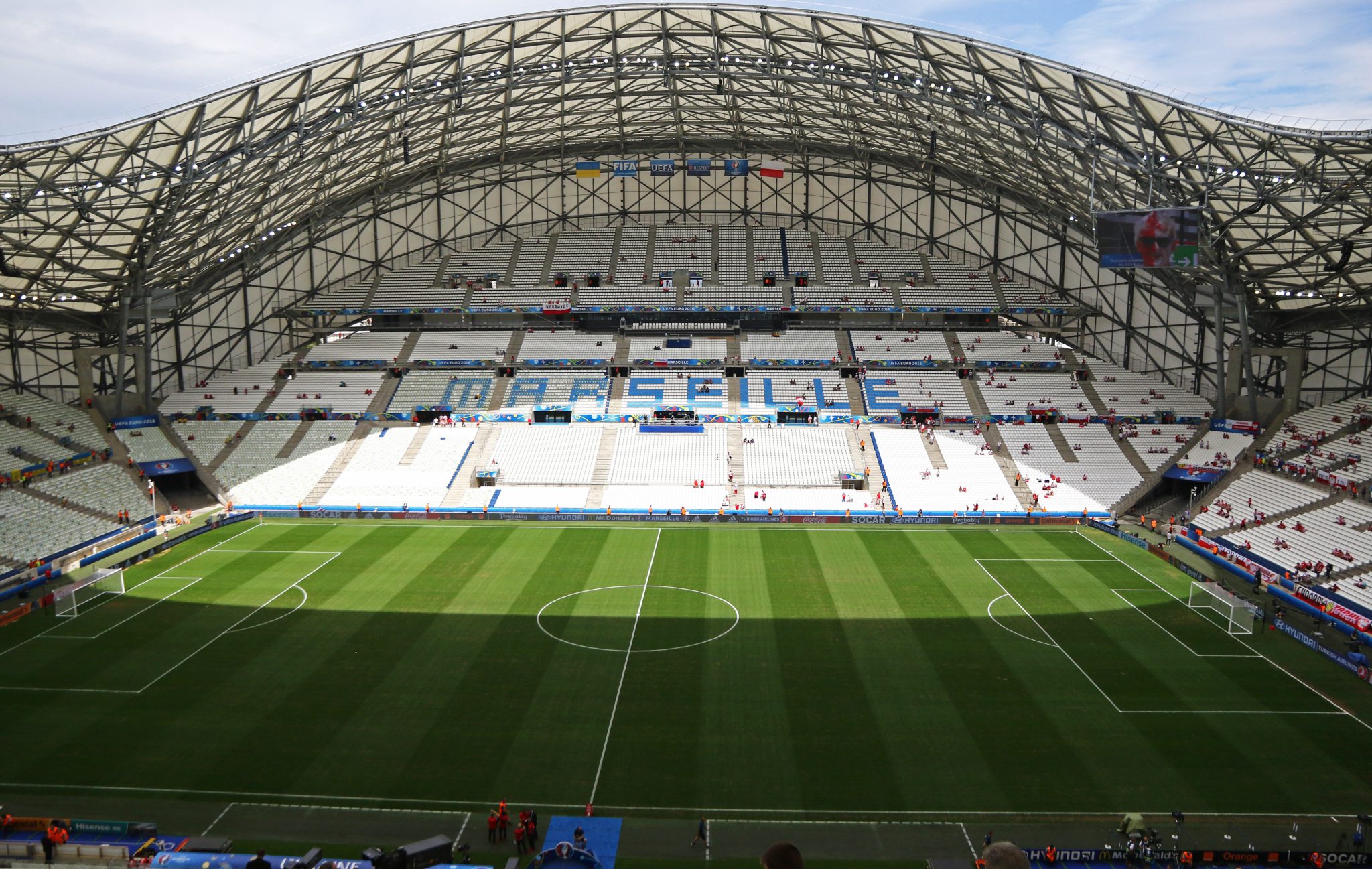 Le Stade Vélodrome, symbole de la passion marseillaise